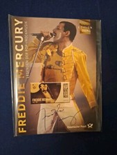 Freddie Mercury Briefmarke Gold Edition