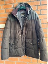BARBOUR CROMER JACKET Caban Daunenjacke mit Kapuze Mantel Gr.L