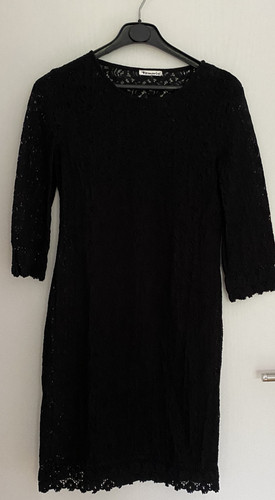 Kleid schwarz damen - schwarz,