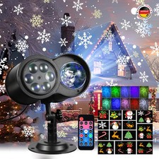 LED Laser Projektor Garten Licht Weihnachtsbeleuchtung Deko Party Draußen Garten