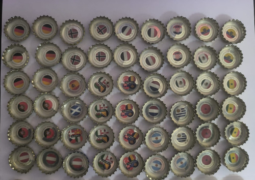 103x bitburger kronkorken - kronkorken,