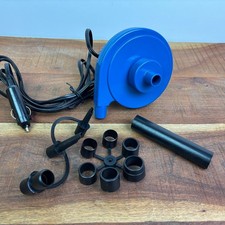 SeaPump Elektro Luftpumpe Bootspumpe 12V 40mbar 400l/min Adapter Schlauchboot