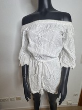 Zara Overall Jumpsuit Weiß