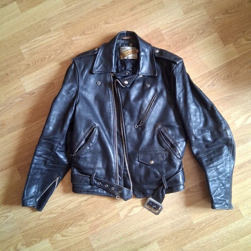 Vintage lederjacke perfecto - vintage,