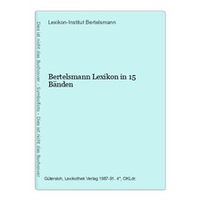 Bertelsmann encyclopedia in 15