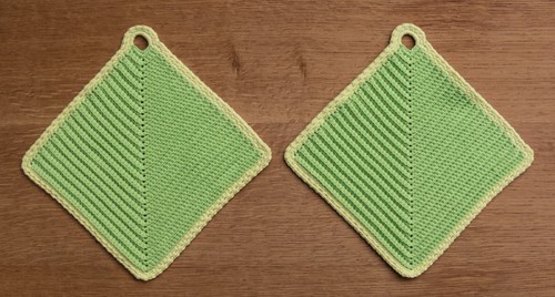 Topflappen handarbeit - topflappen,