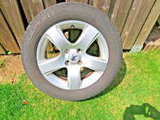 4 x Alufelge 7.0J 16 CH 4 -Semperit 215/60 R16 99 H -M.S - 4 Loch-4218 - Peugeot