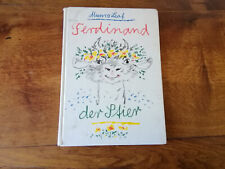 Antiquarisches Bilderbuch Munro Leaf Ferdinand der Stier Parabel Verlag 1973 DDR