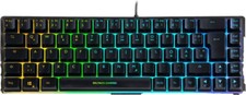 Deltaco DK240 Mini (DE)  Gaming Tastatur semi-transparent