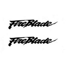 2 Aufkleber Honda Fireblade Mm.100 Vorgelegt - Kit Fireblade 2 Stk