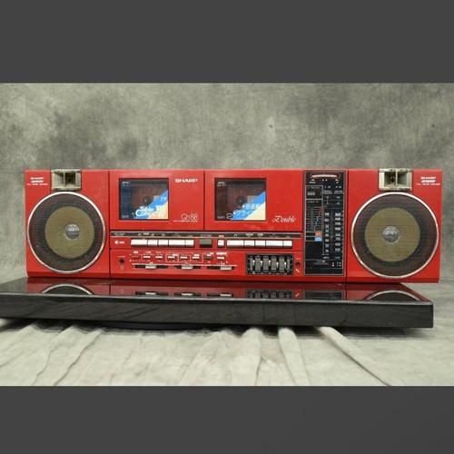 Sharp 88r double boombox - sharp,