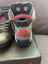 Nike Air Jordan 6 Travis Scott Medium Olive, Größe EU 42.5 uk 8