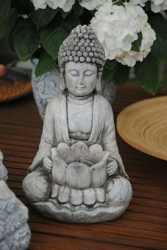 Buddha grau h31 feng - grau,