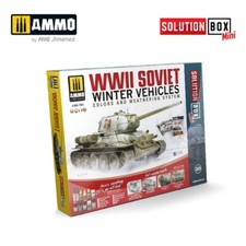 SOLUTION BOX  MINI #20 – How to paint WWII Soviet Winter Vehicles