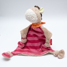 SIGIKID Pferd Jappy Jump pink rosa 40734 Schmusetuch Kuscheltuch