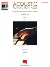 Acoustic piano ballads sheet - ballads,