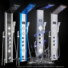 Edelstahl Duschpaneel Set