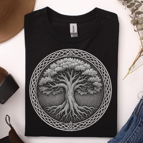 Lebensbaum shirt unisex - lebensbaum, t-shirt
