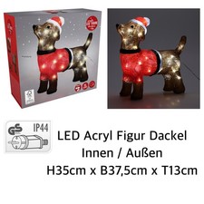 LED Acryl Figur Dackel