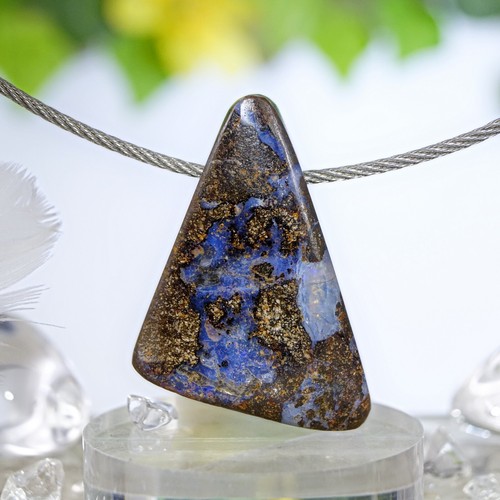 Boulder opal anhänger - opal,