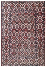 Perserteppich Isfahan Antik 195x150 cm  Orientteppich Top Zustand Nr 3448-1