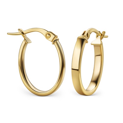 Miore ohrringe gold - 9, kt