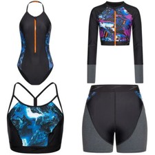 Speedo Stormza Rash Crop Damen