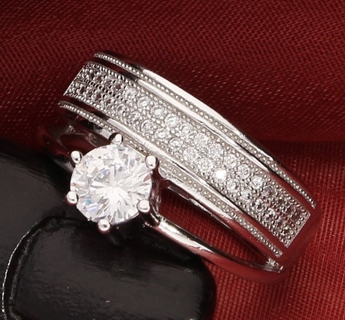 Echter 925 silber ring mit - echter,