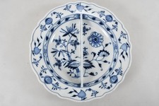 N92Q13- Meissen Zwiebelmuster Porzellan Teller 1. Wahl 