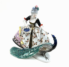 Figur Porzellan Ens Frau mit