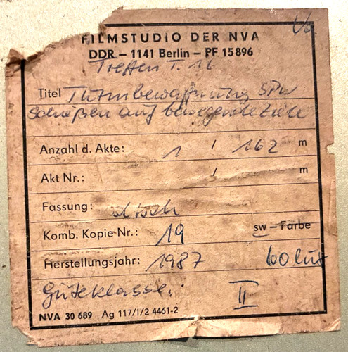Stück filmdosen defa 16mm - stück,