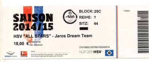 Ticket abschiedsspiel david - ticket,