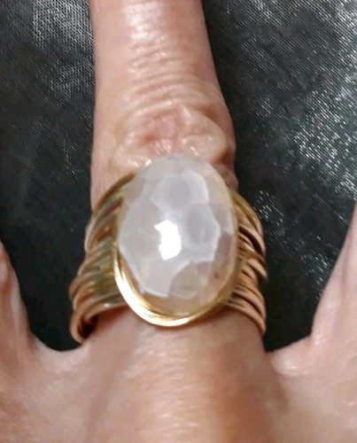 Edel unikat rosenquarz ring - edel!, rosenquarz-ring