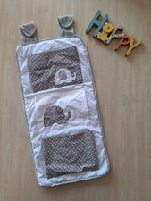 Alvi Organizer mit Elefanten, 1.Hand, waschbar, Hängeaufbewahrung Wickeltisch