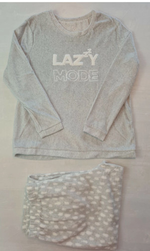 Schlafanzug fleece kuschel - schlafanzug,