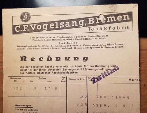 Vogelsang bremen - f.,