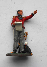 1 vollplastische milit.Zinnfigur, ca. 7 cm hoch, delPrado, Brigadegenenral