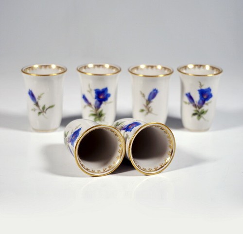 Meissen schnaps becher - 6,