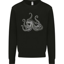 An Octopus Scuba Diver Deep Sea Tauchen Herren Sweatshirt Pullover