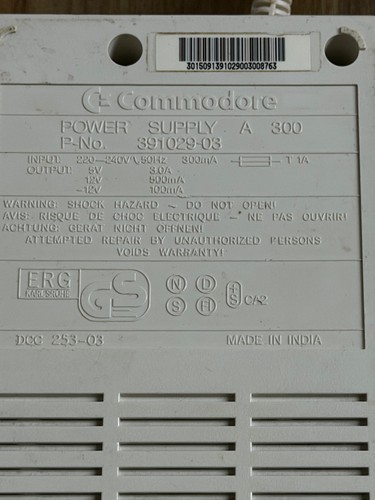 Commodore amiga a300 netzteil - commodore,