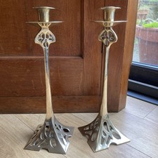 Jugendstil Deko Messing