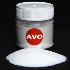 Metal Flakes iridescent weiß