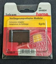Telcom HAMA Verlängerungsadapter Modular 6p4c, NEU, OVP