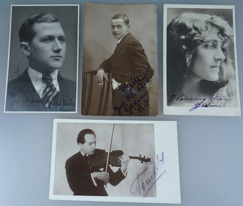 Fundgrube 4 autogramme - =,