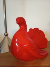 Deko,Rot,Retro,Taube,70er