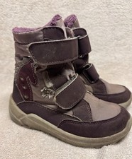 RICOSTA Stiefel Mädchen violett Pferd Größe 25 Schuhe Kinderschuhe Winterstiefel