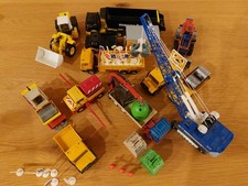 Siku Kovolut Bagger Radlader LKW Verkehrszeichen Multicar Baustelle Müll