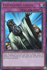 YuGiOh Feierliches Urteil (V.2) RA02-DE075 Ultra Rare Deutsch Neu 1st