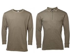 Bundeswehr Unterhemd (Plüsch) Winter Unterwäsche Thermo o. Rolli Unterhemd lang