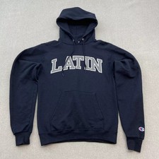 Champion Kapuzennpullover Hoodie XS Blau Latin Sweater Sweatshirt